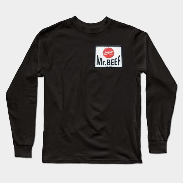 Mr. Beef Long Sleeve T-Shirt by ShayliKipnis